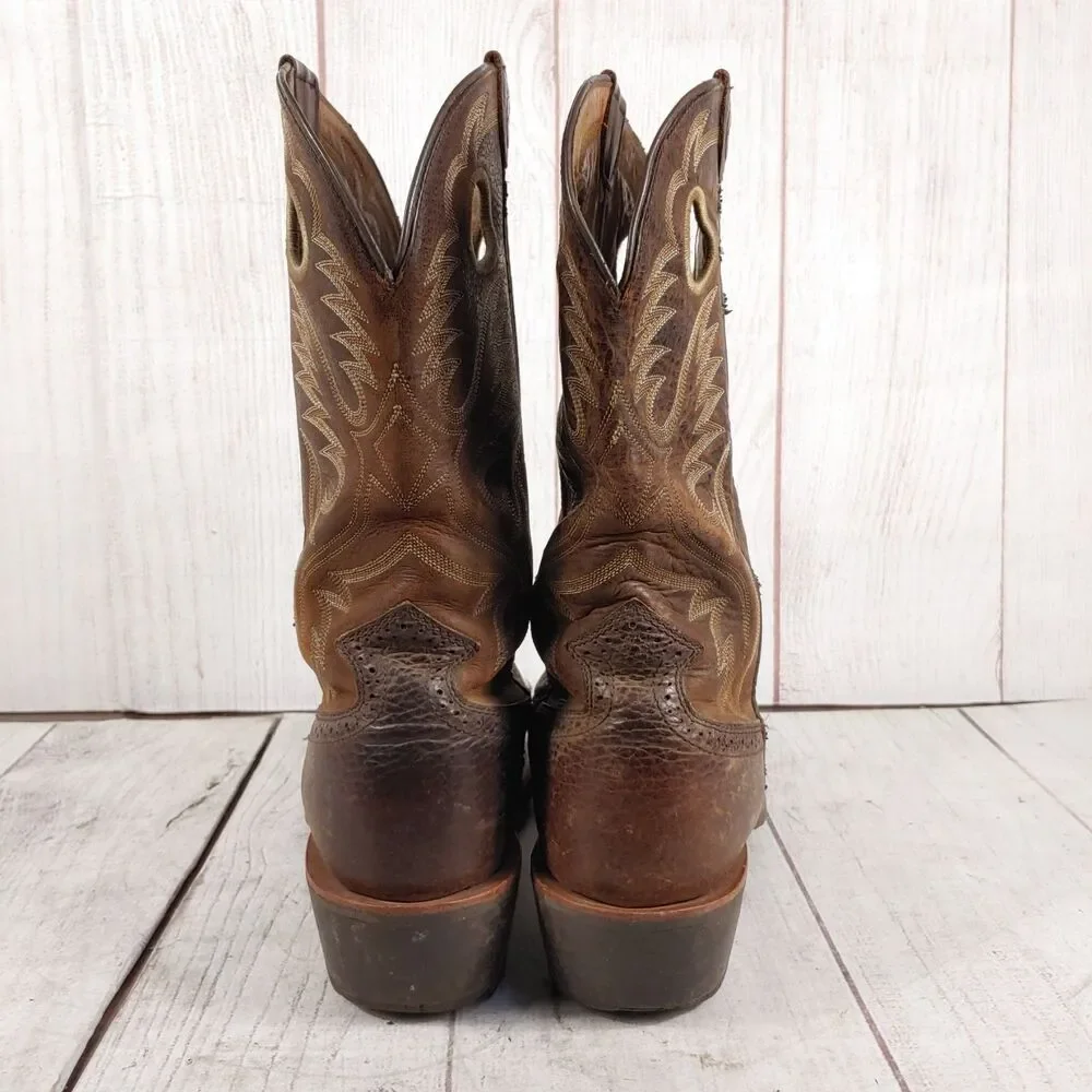 Ariat Heritage Cowboy Boots - MEN'S SIZE 11EE - 34824 Brown - Roughstock Western